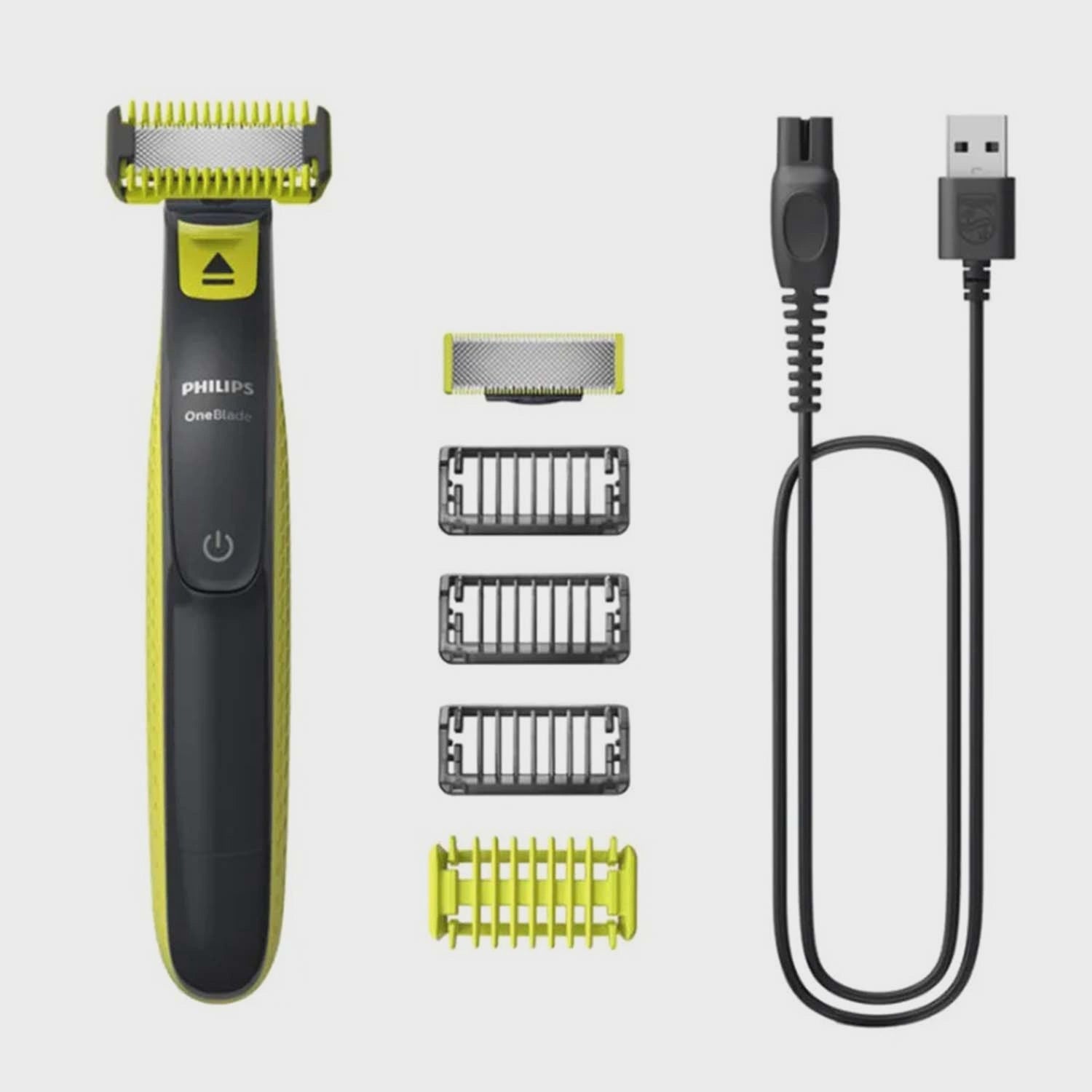 OneBlade Face & Body Trimmer, Wet/Dry, 3 Combs