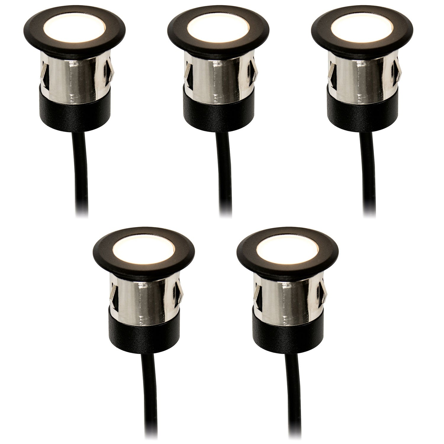Orion recessed spot 5pcs Black