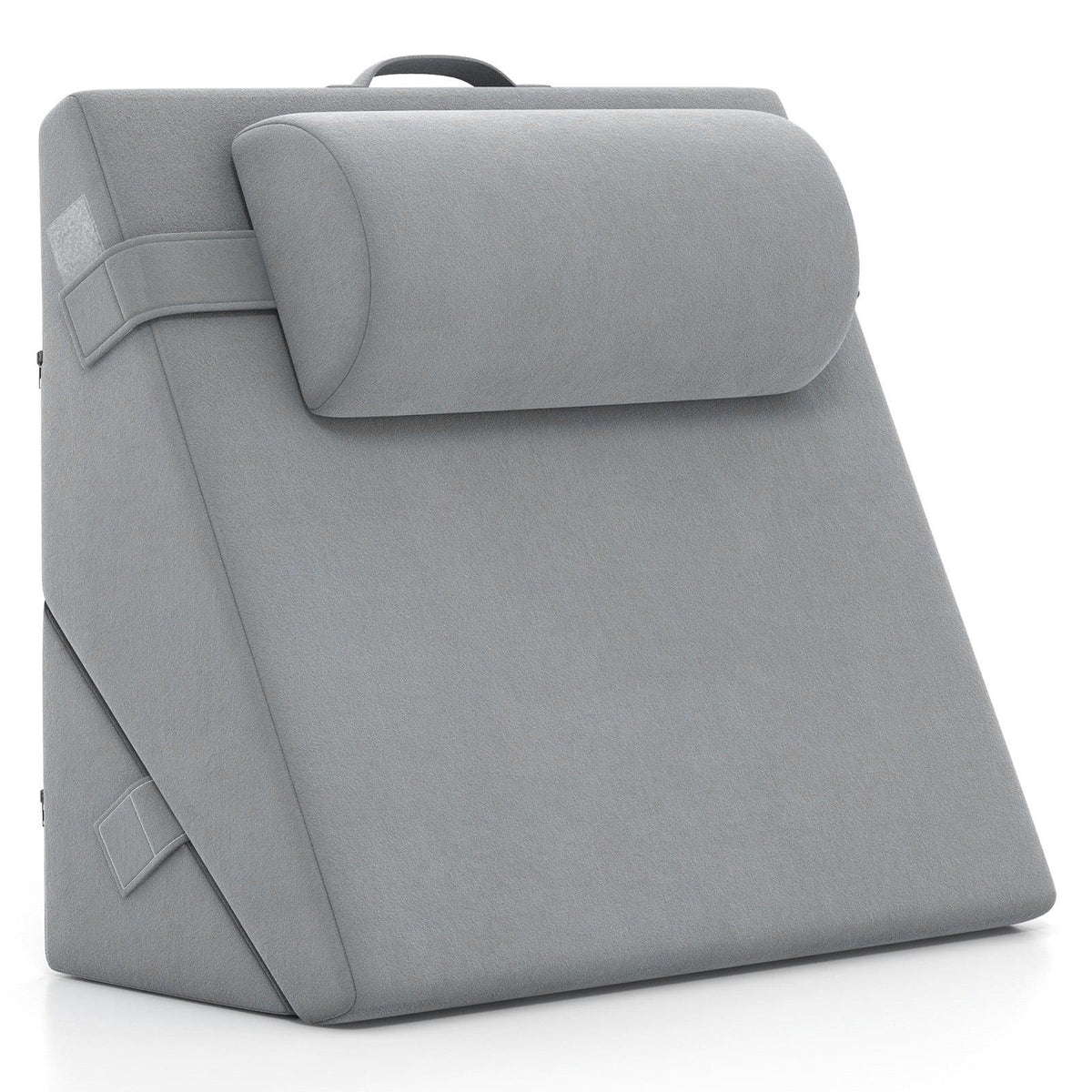 Orthopedic Wedge Pillow Set, Memory Foam, Adjustable, Gray