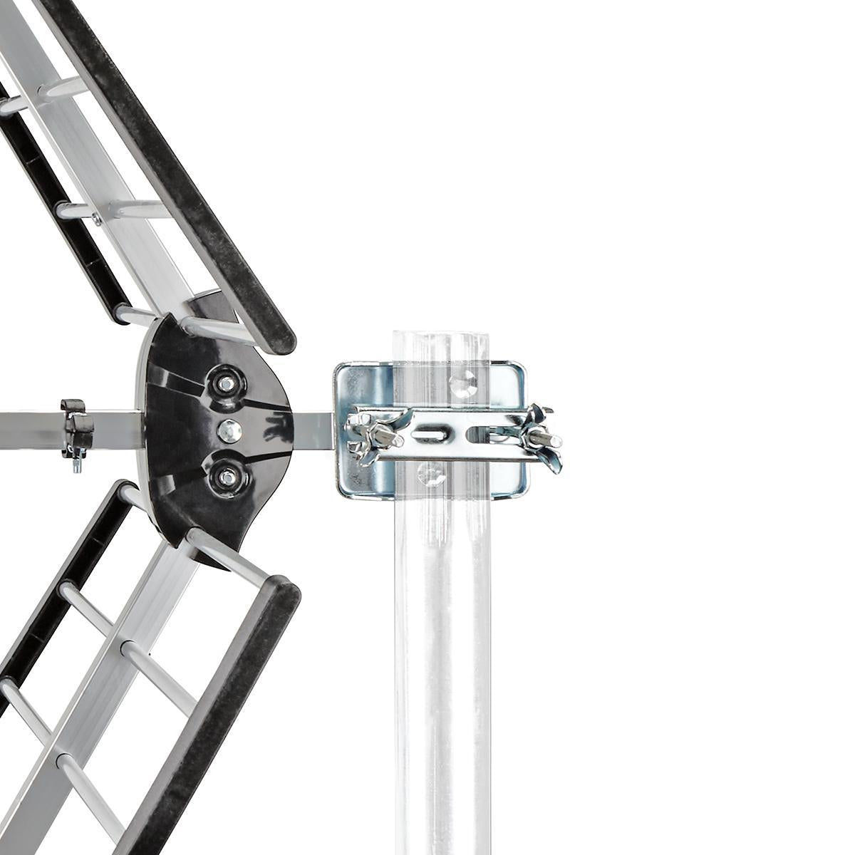 Outdoor Antenna | UHF | Reception range: ≥50 km | LTE700 | Gain: 14 dB | 75 Ohm | Antenna length: 841 mm | ABS / Aluminium