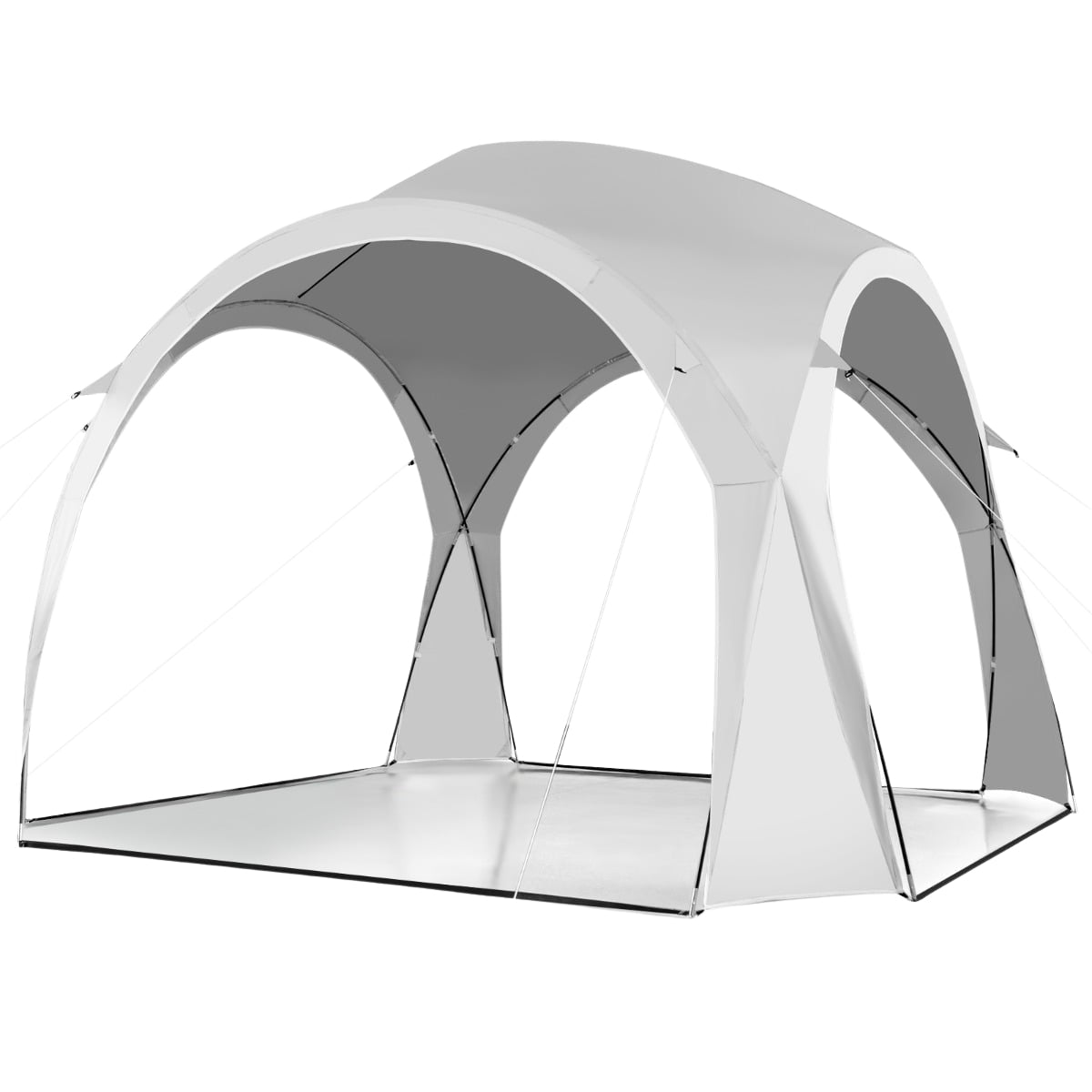 Outdoor Canopy Tent with UPF50+ Sun Protection, 6-8 Person Capacity
