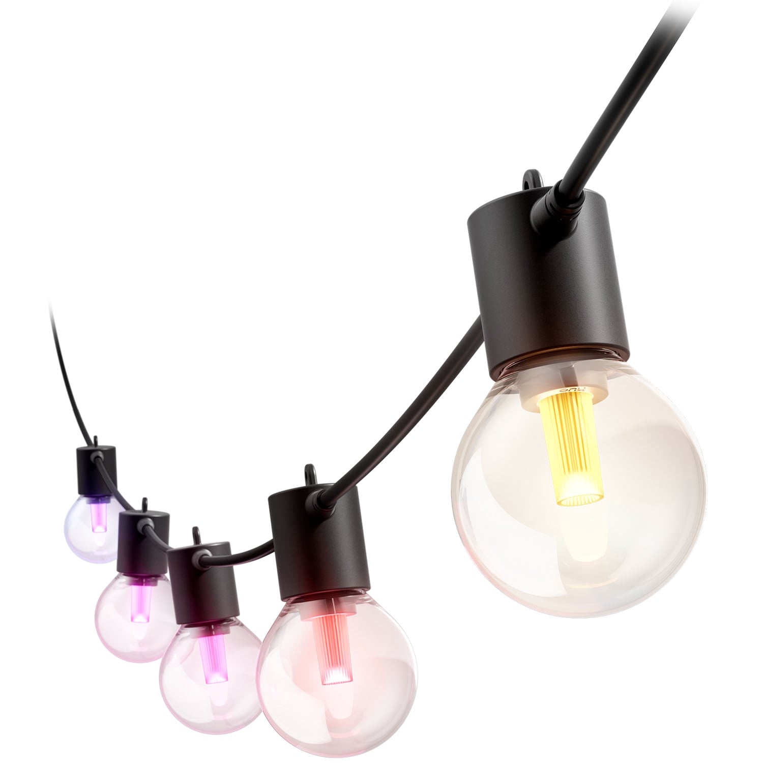 Outdoor LED Globe String Lights 7m, 10 Bulbs
