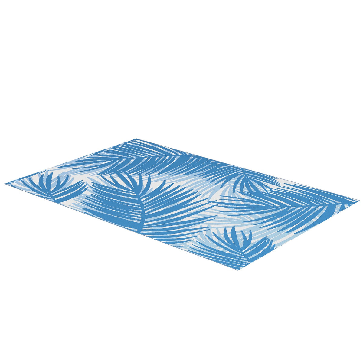 Outdoor Rug Reversible Rug With Carry Bag, 182X274Cm, Blue, Plastic, Garden Rug, Balcony Rug For Camping, Patio