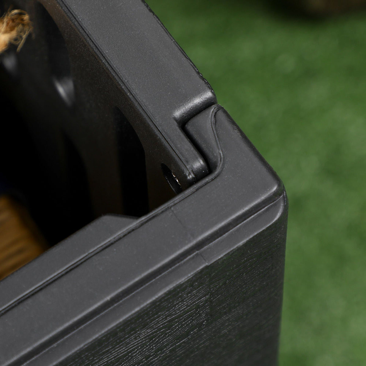 Outdoor Storage Box, 366L, Waterproof, Plastic, With Wheels