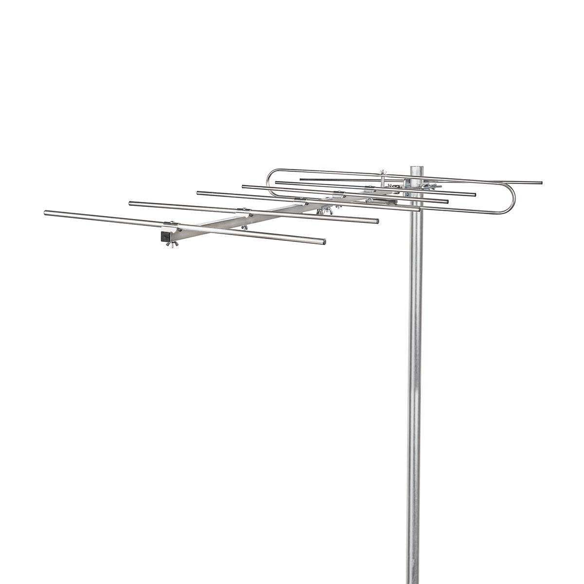 Outdoor antenna | VHF | Reception area: ≥50 km | Gain: 13 dB | 75 Ohm | Antenna length: 1348 mm | Aluminum