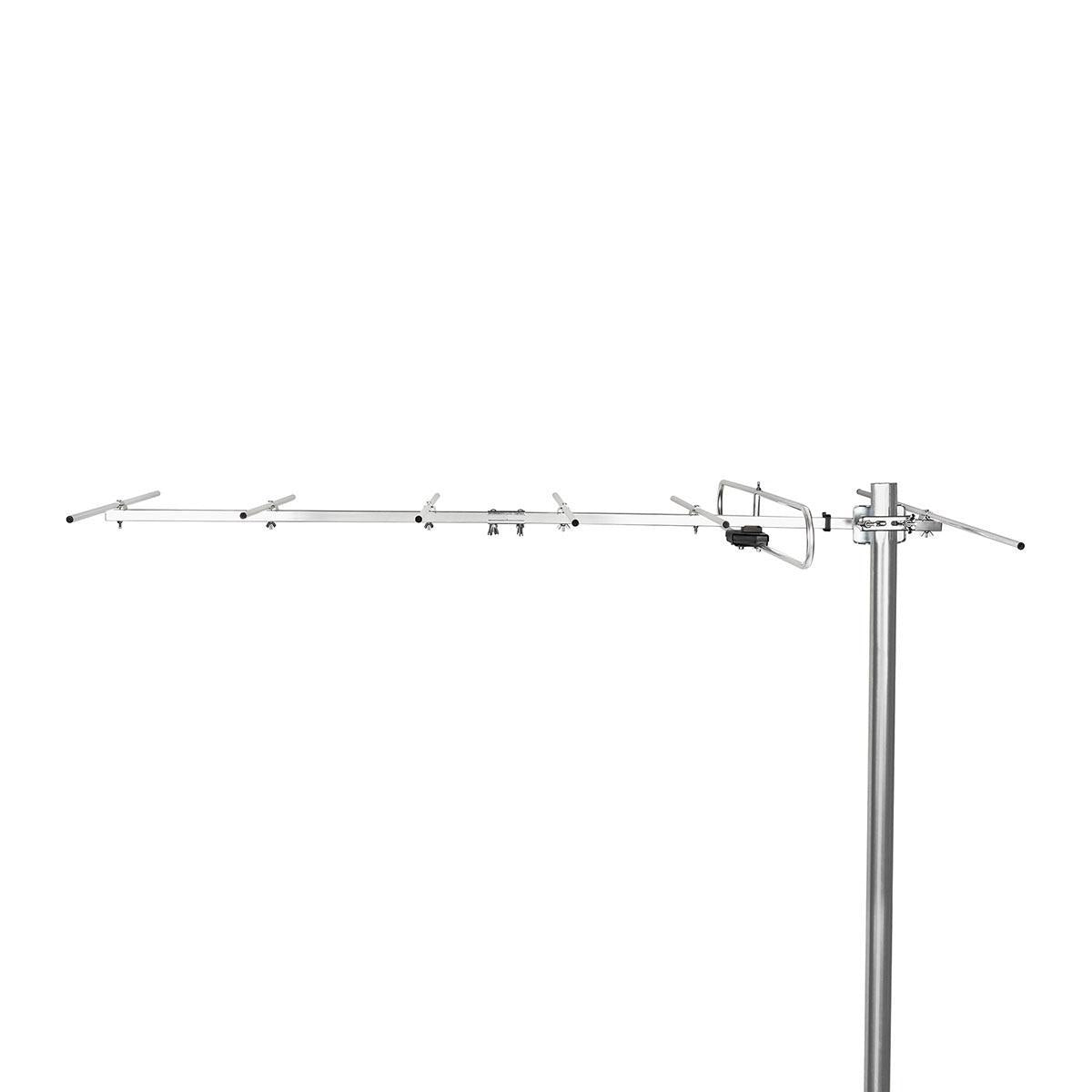 Outdoor antenna | VHF | Reception area: ≥50 km | Gain: 13 dB | 75 Ohm | Antenna length: 1348 mm | Aluminum