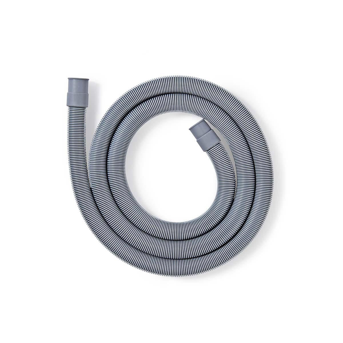 Outlet hose | 21mm | 19mm | 1.5 Bar | 90 °C | 1.80 m | Usage: Dish / Washing machine | Gray