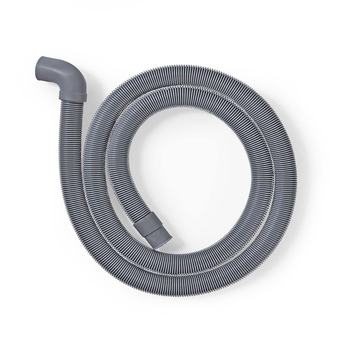 Outlet hose | 22 mm | 19mm | 0.5 Bar | 60 °C | 2.50 m | Usage: Dish / Washing machine | Gray
