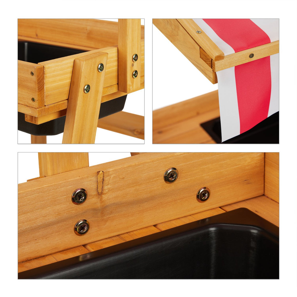 Outside Play Table with Sunshade