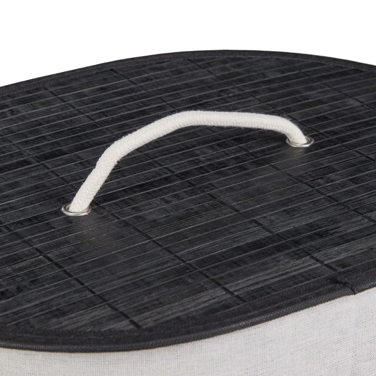 Oval laundry basket