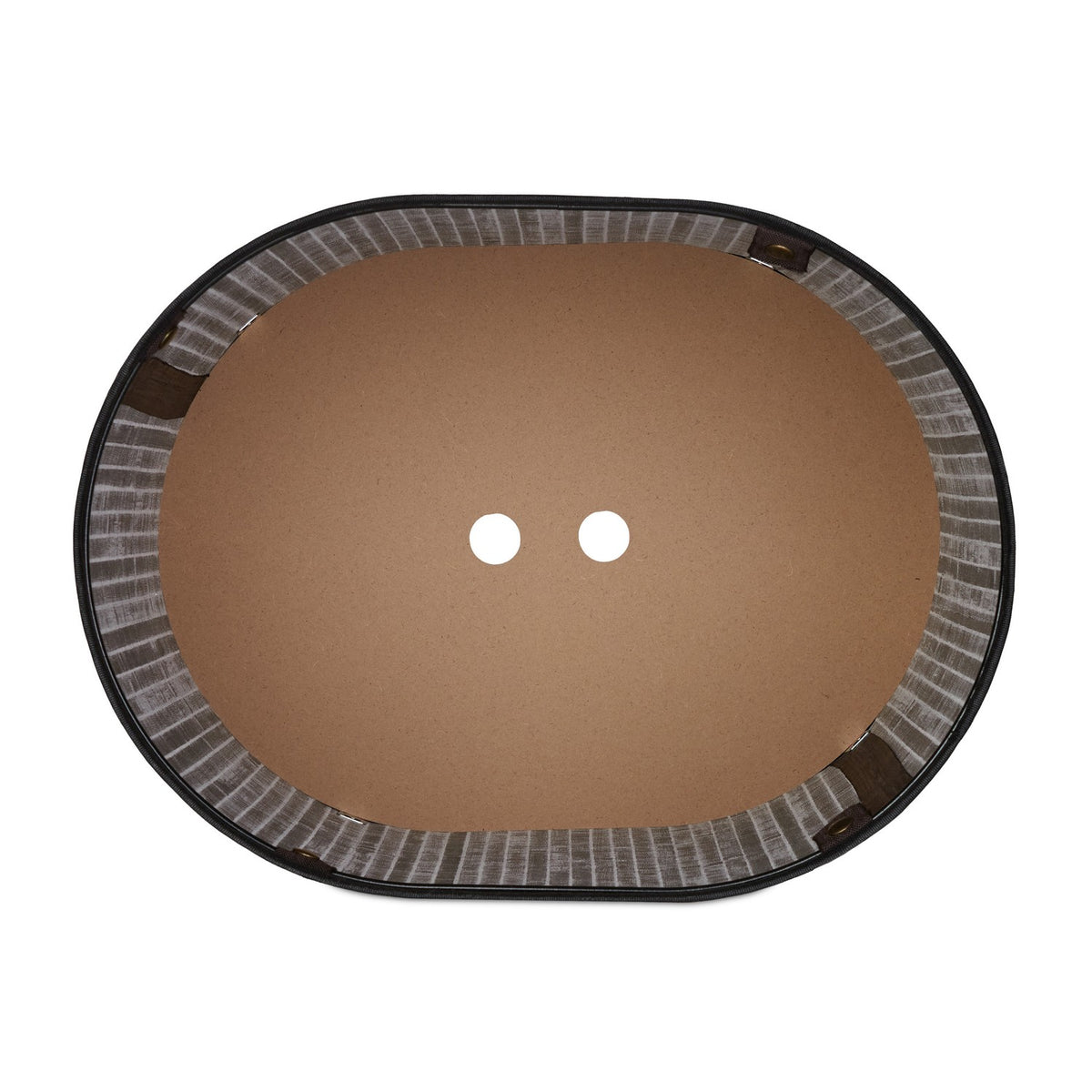 Oval laundry basket