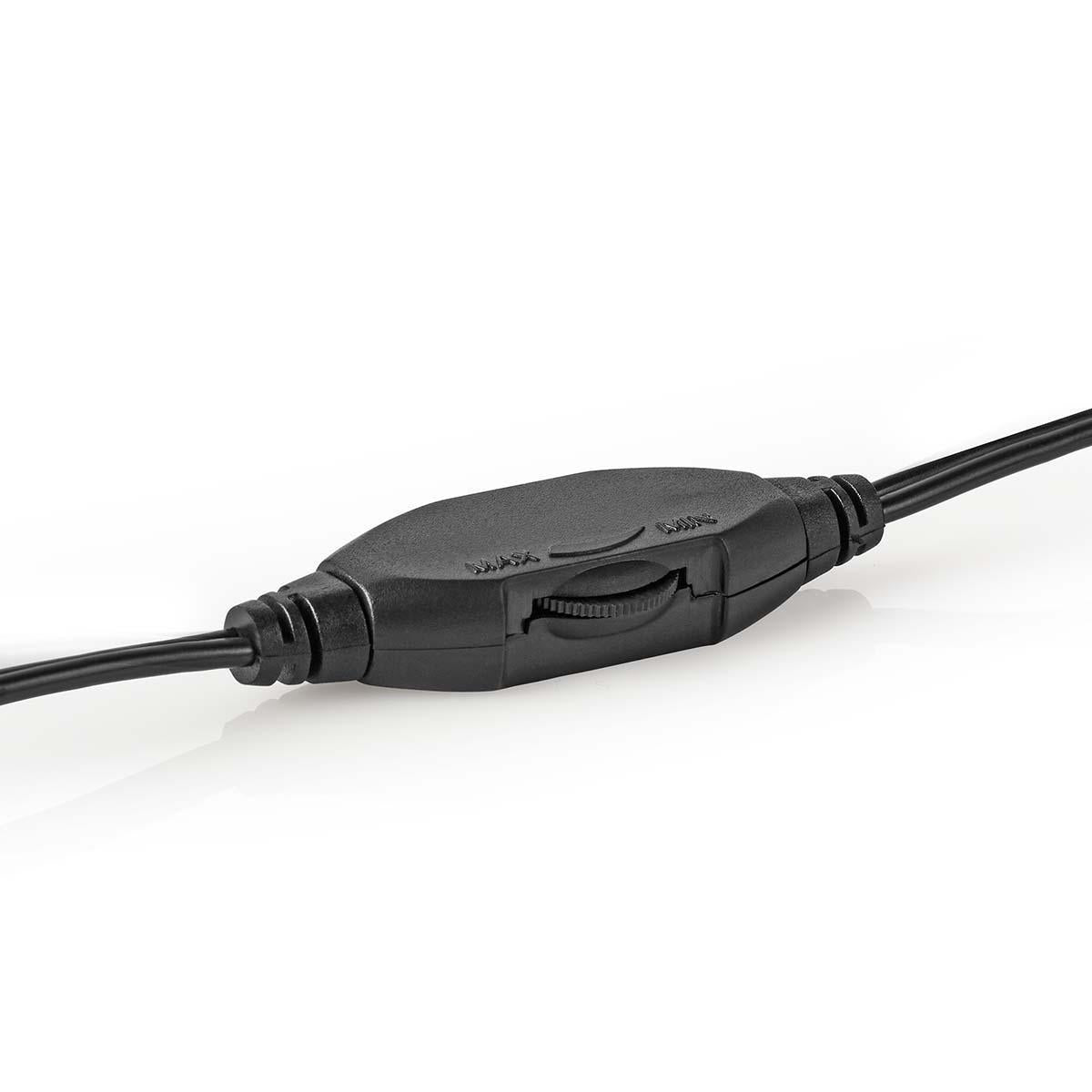 Over-Ear Wired Headphones | Cable length: 2.70 m | Volume Control | Silver / Black