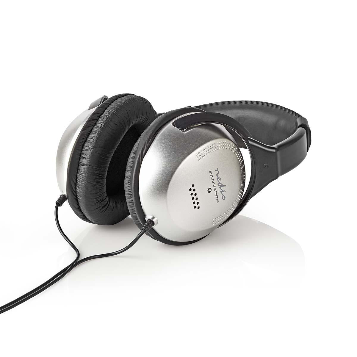 Over-Ear Wired Headphones | Cable length: 2.70 m | Volume Control | Silver / Black