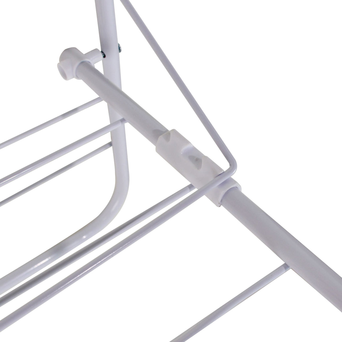 Overdoor Drying Rack, White Steel, 4.9m Drying Length