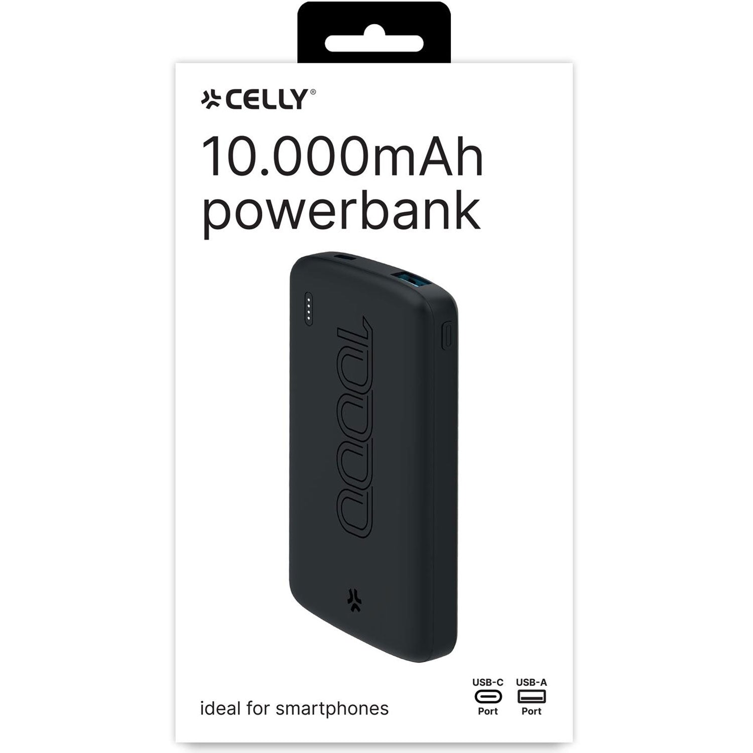 PBE10000EVO PowerBank 10.5W 10,000 mAh Black