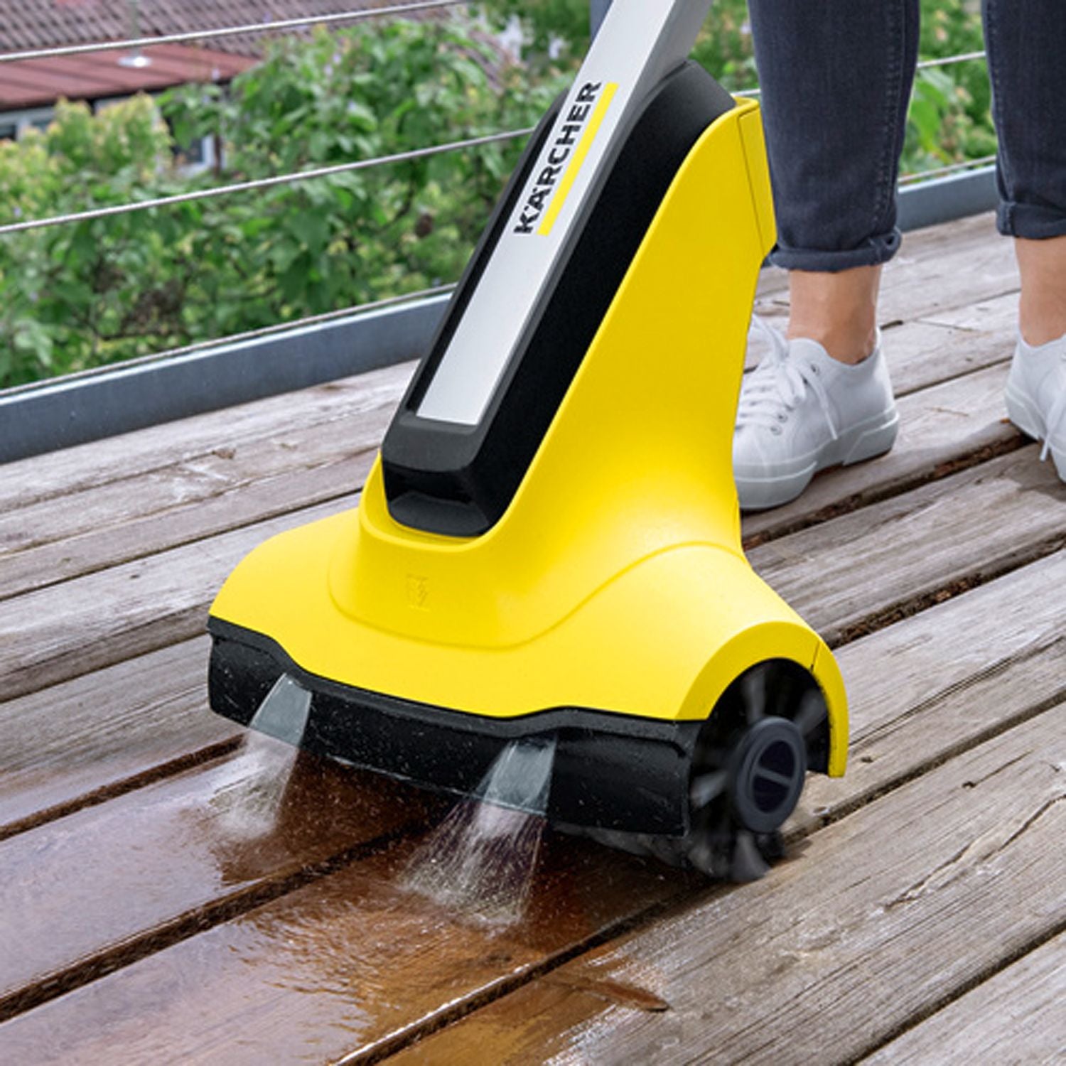 PCL4 Terrace brush T-Cleaner 2 in 1