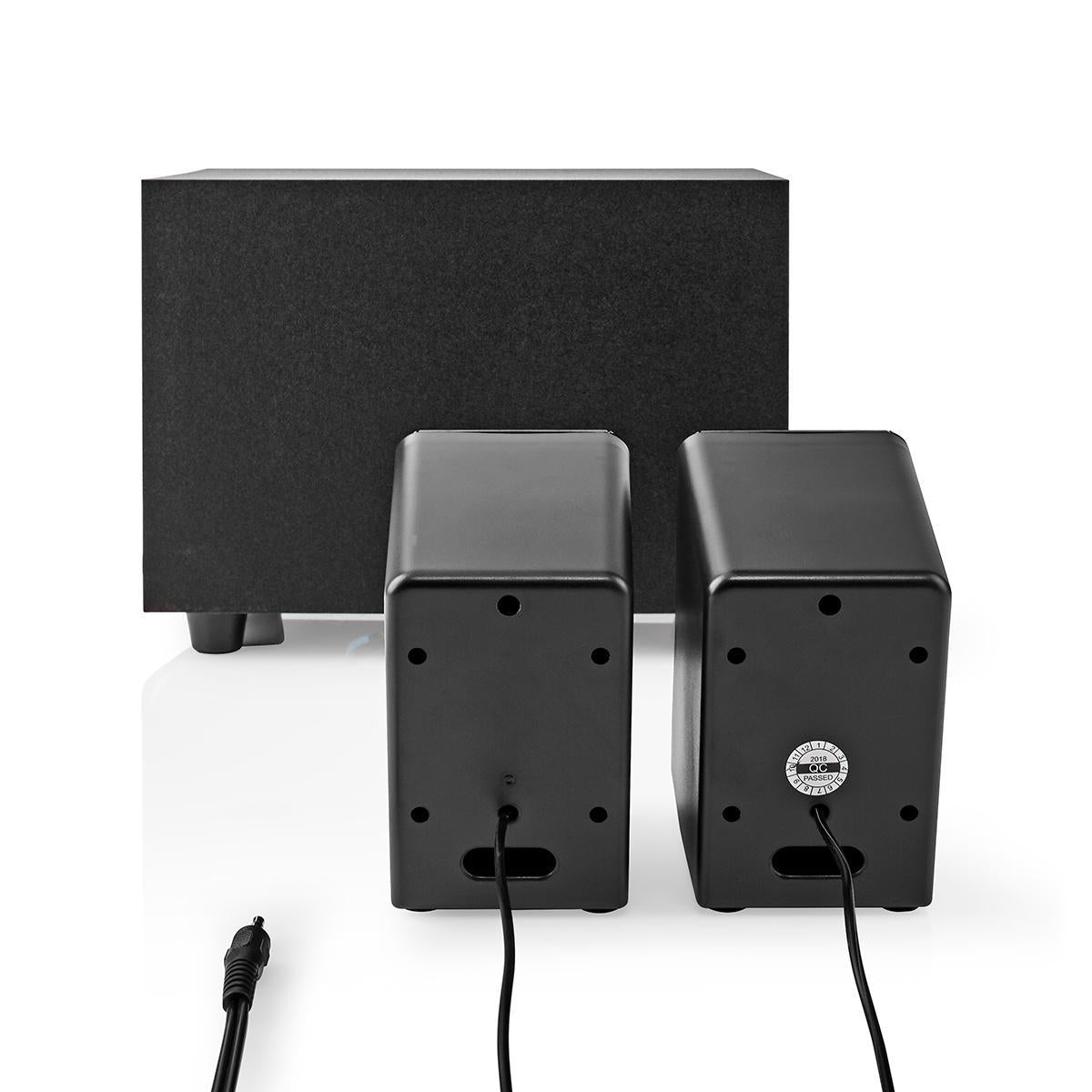 PC Speakers | 2.1 | 33 W| 3.5 mm Male | USB Power | Volume control