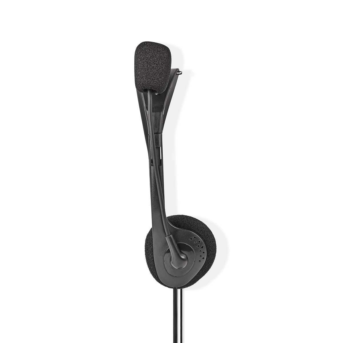 PC headset | On-Ear | Stereo | 2x 3.5mm | Foldable Microphone | Black