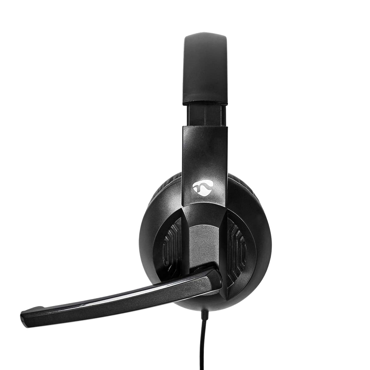 PC headset | Over-Ear | Stereo | USB Type-A / USB Type-C™ | Foldable Microphone | Black