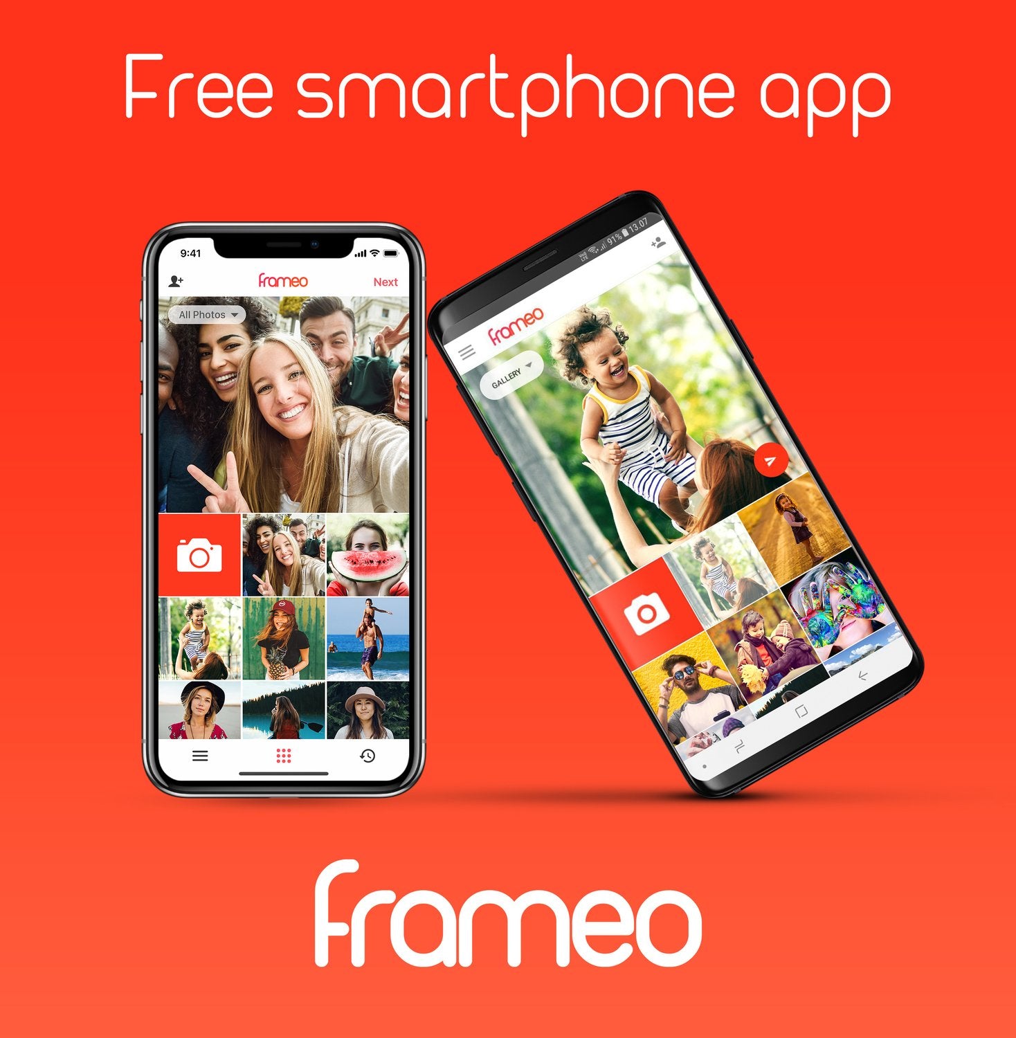 PFF-1015W 10.1" Smart photo frame with FRAMEO software White