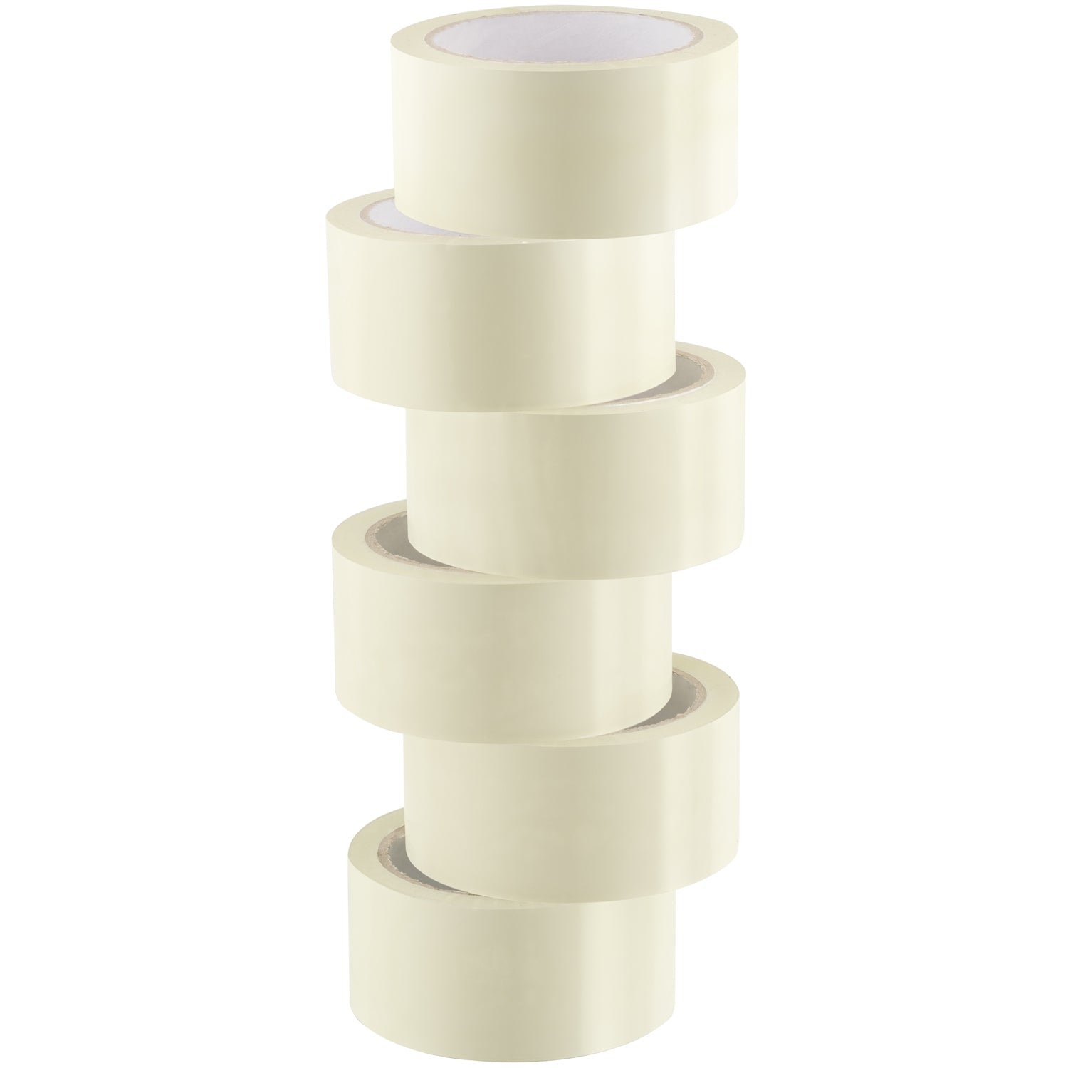 Packing tape Quiet 48 mm x 66 m Transparent 6-pack