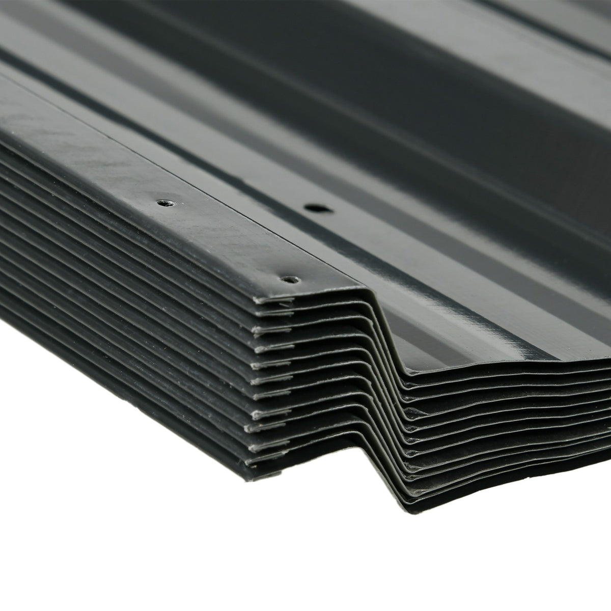 Pack of 12 trapezoidal sheet metal 129 x 45 cm 7 m² galvanized roof sheet 0.25 mm weatherproof profile sheet galvanized steel roof panels roof panels sheet steel corrugated sheet metal panels for roof tool shed carport dark gray |