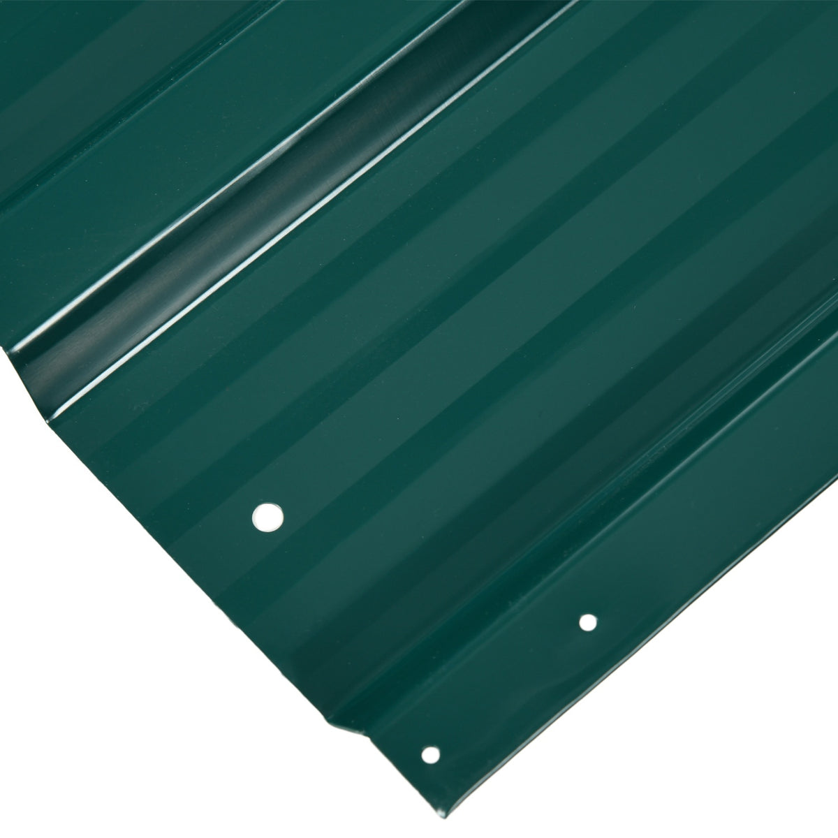 Pack of 12 trapezoidal sheet metal 129 x 45 cm 7 m² galvanized roof sheet 0.25 mm weatherproof profile sheet galvanized steel roof panels roof panels sheet steel corrugated sheet metal panels for roof tool shed carport green |