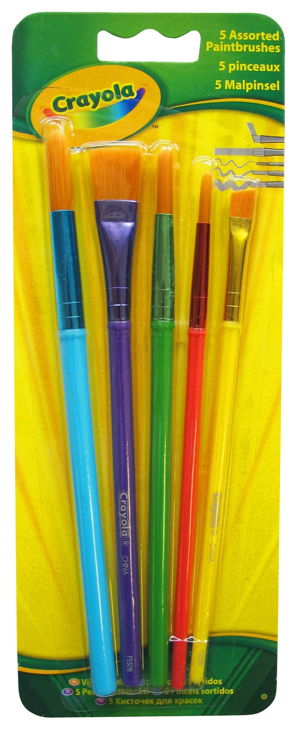 Paintbrush Set, 5 Pcs, Suitable for All Ages