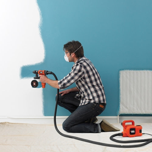 Paint sprayer HVLP, floor mounted