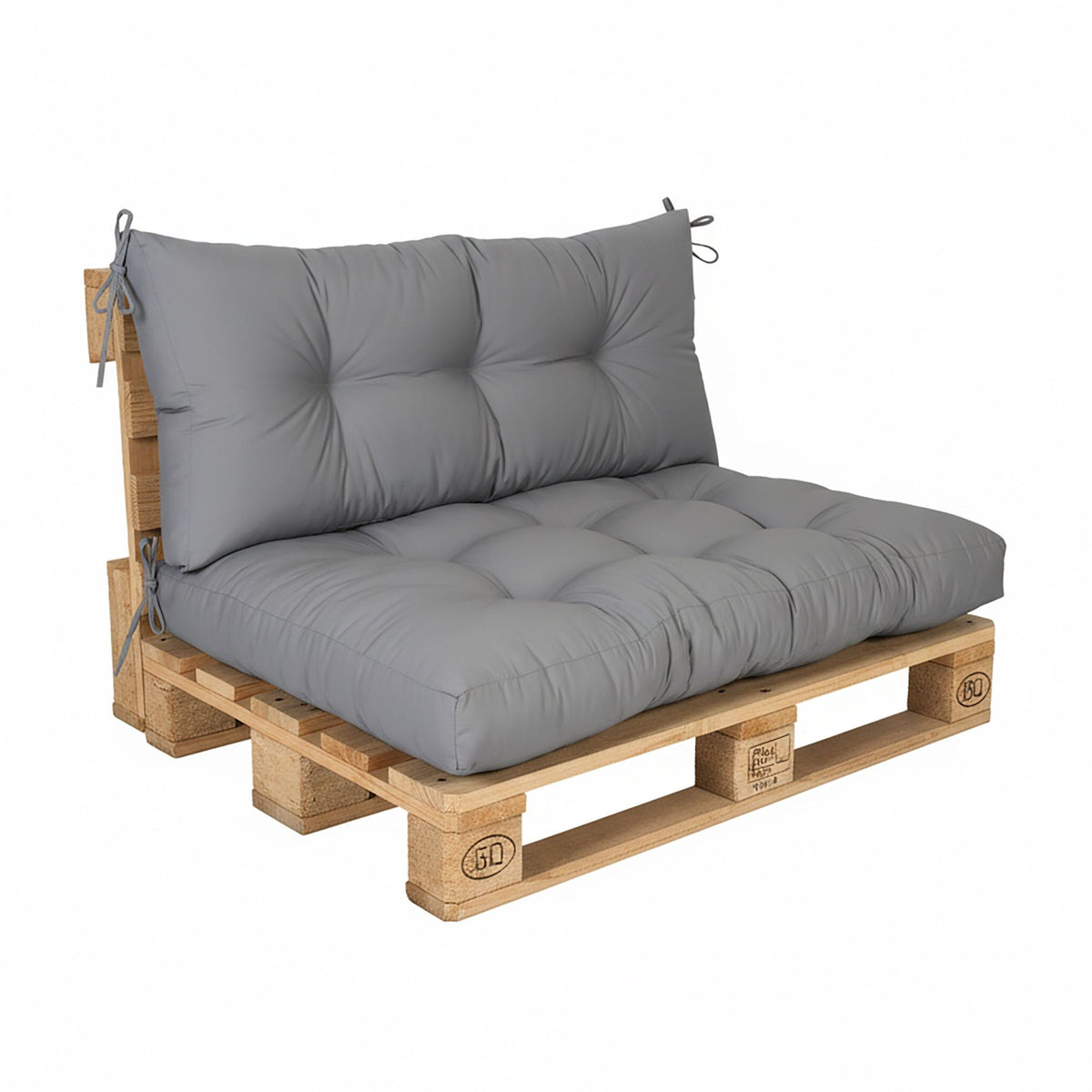 Pallet Cushion Set – Seat & Back, Outdoor Use