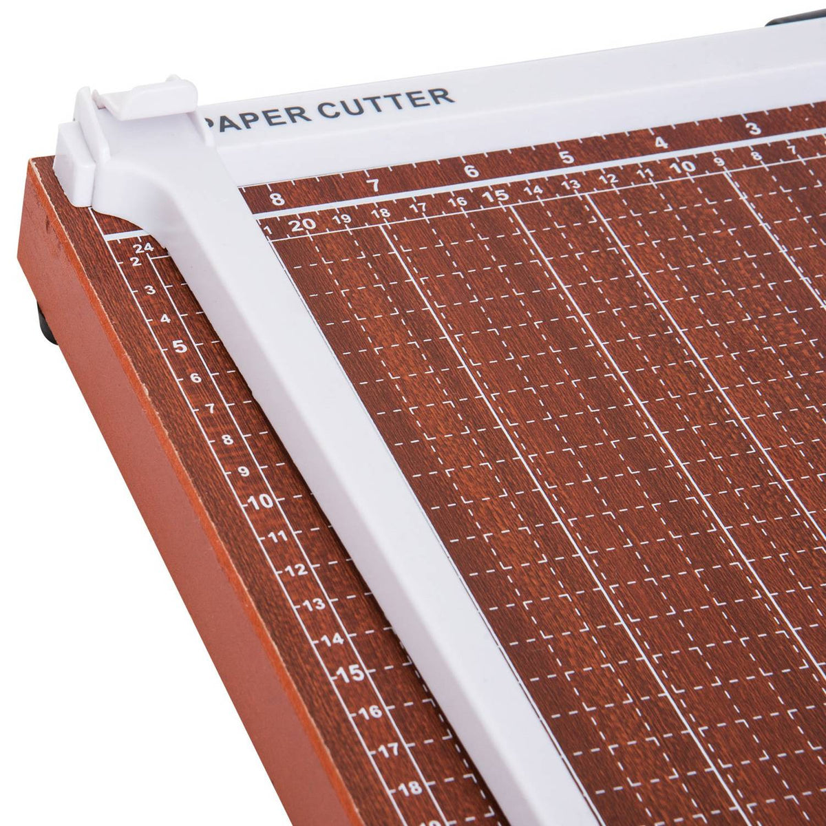 Paper Cutting Machine Lever Cutter Up To Din A4, Metal, Brown, 48X26.5X5Cm
