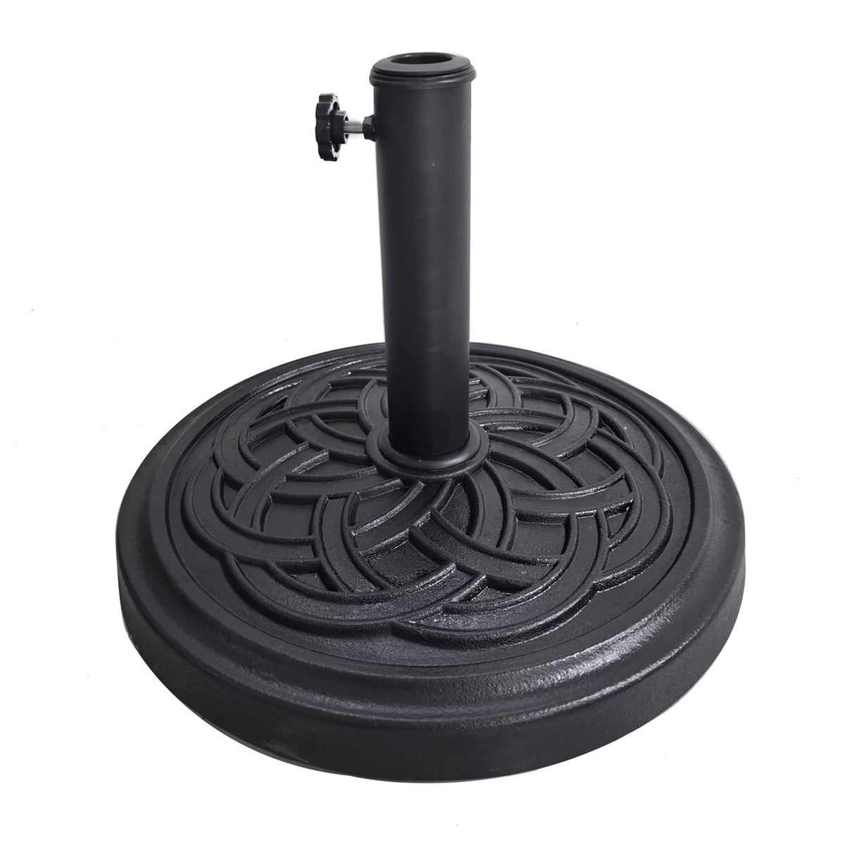 Parasol Base, 12 kg, Fits Multiple Pole Sizes