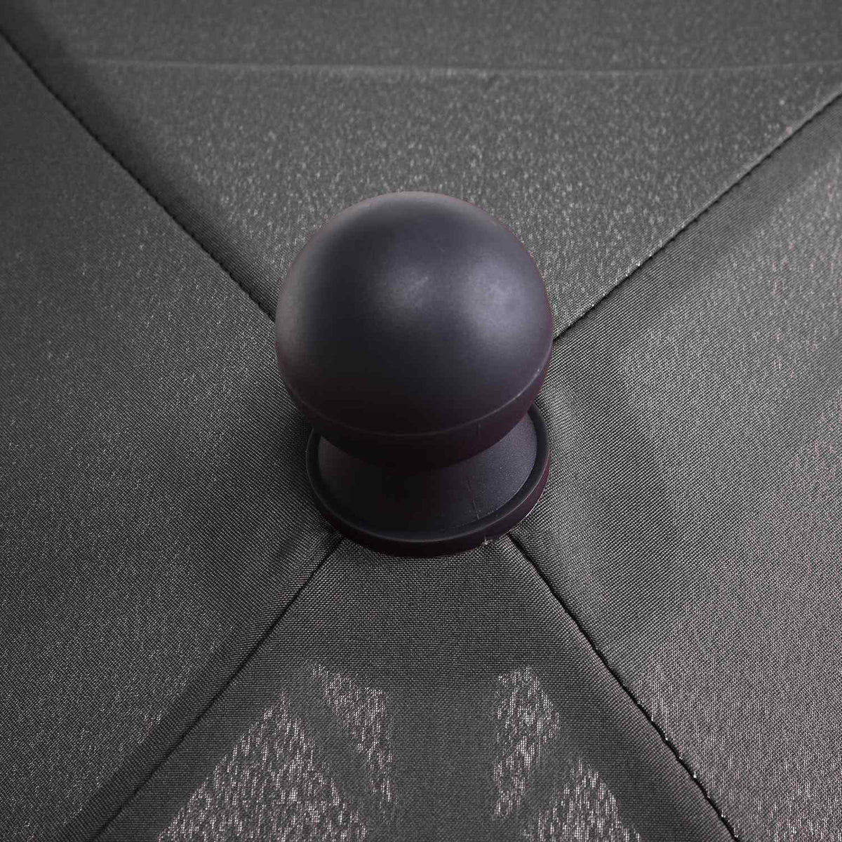 Parasol Beach Umbrella With Uv Protection, Foldable For Garden & Balcony, Gray & Black