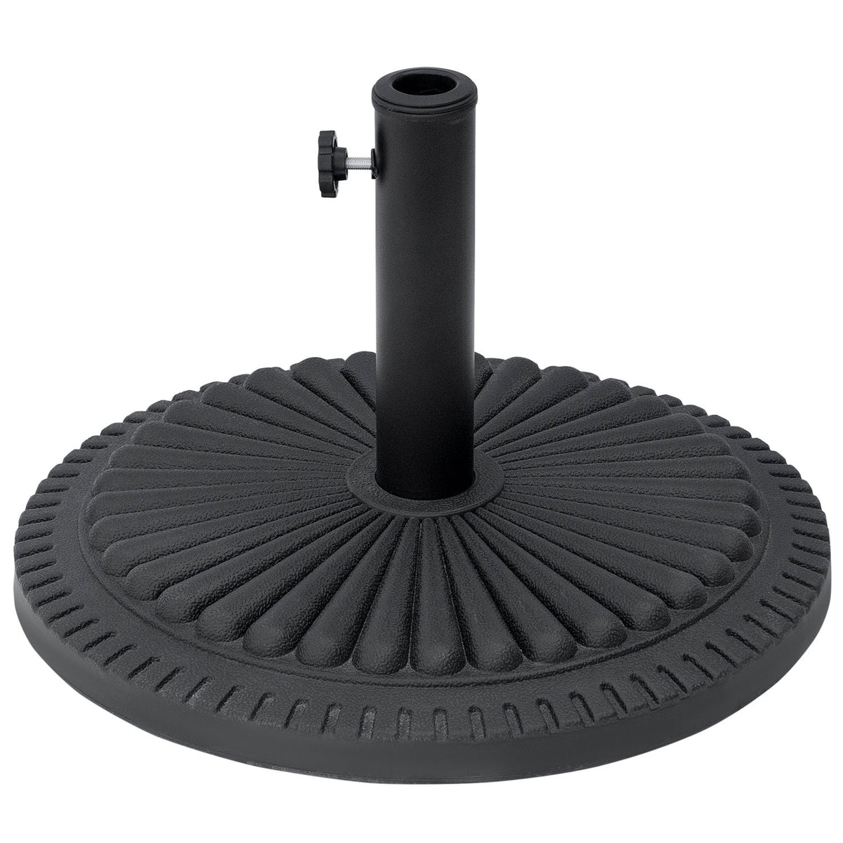 Parasol Stand 14 Kg Umbrella Stand For Parasol Round Umbrella Poles 35-48 Mm Parasol Base For Garden Terrace Cement Ø49 Cm