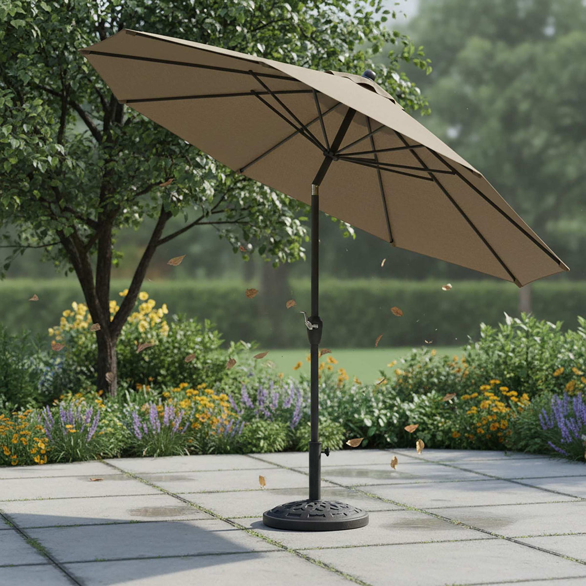 Parasol Stand 14kg with Multi-Size Pole Adapters