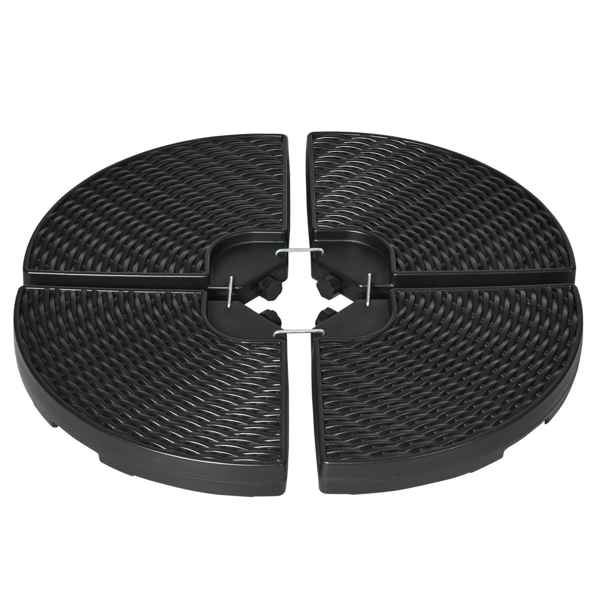 Parasol Weight Umbrella Weight For Cantilever Umbrella, Weatherproof, 52 Kg Water/68 Kg Sand, Hdpe