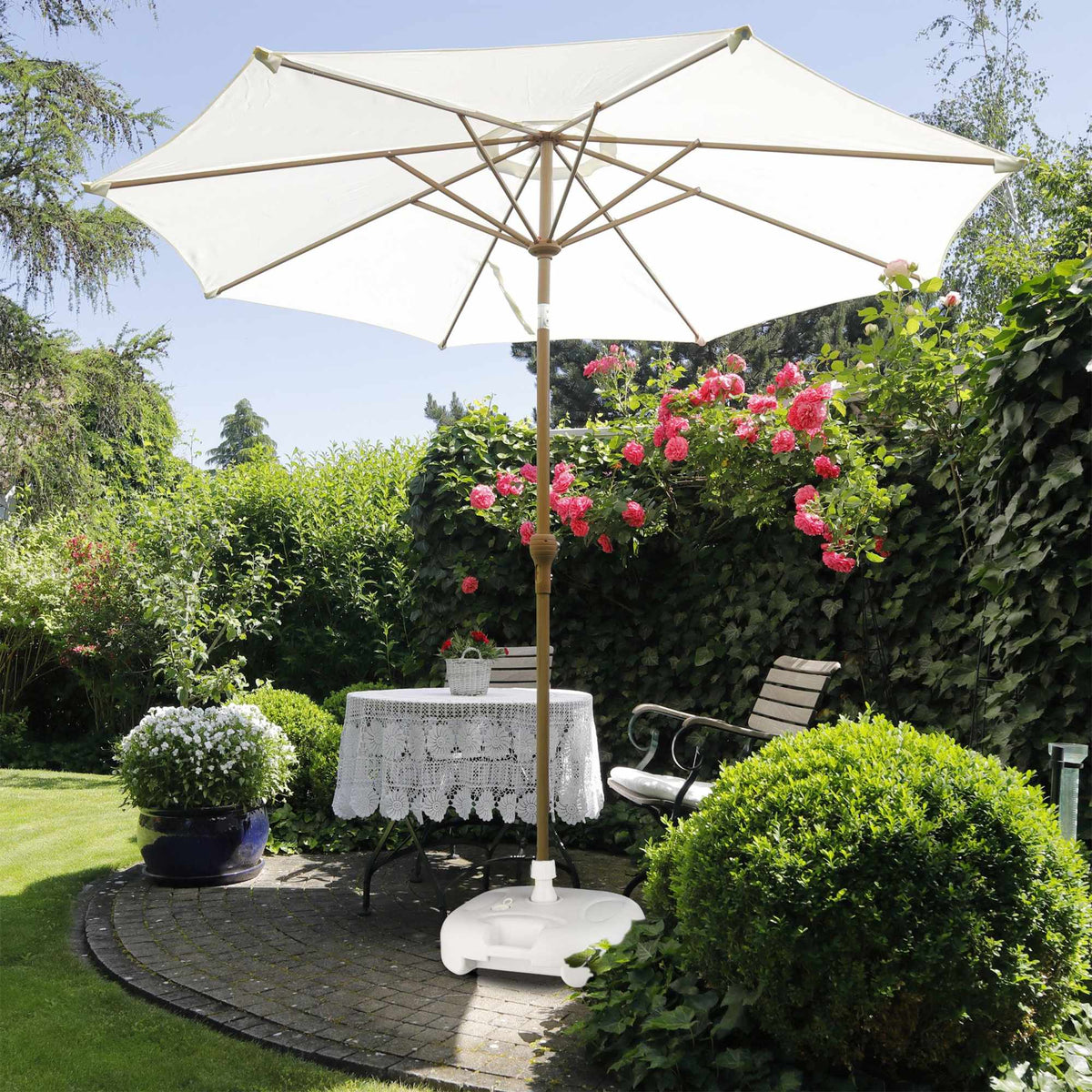 Parasol foot plastic