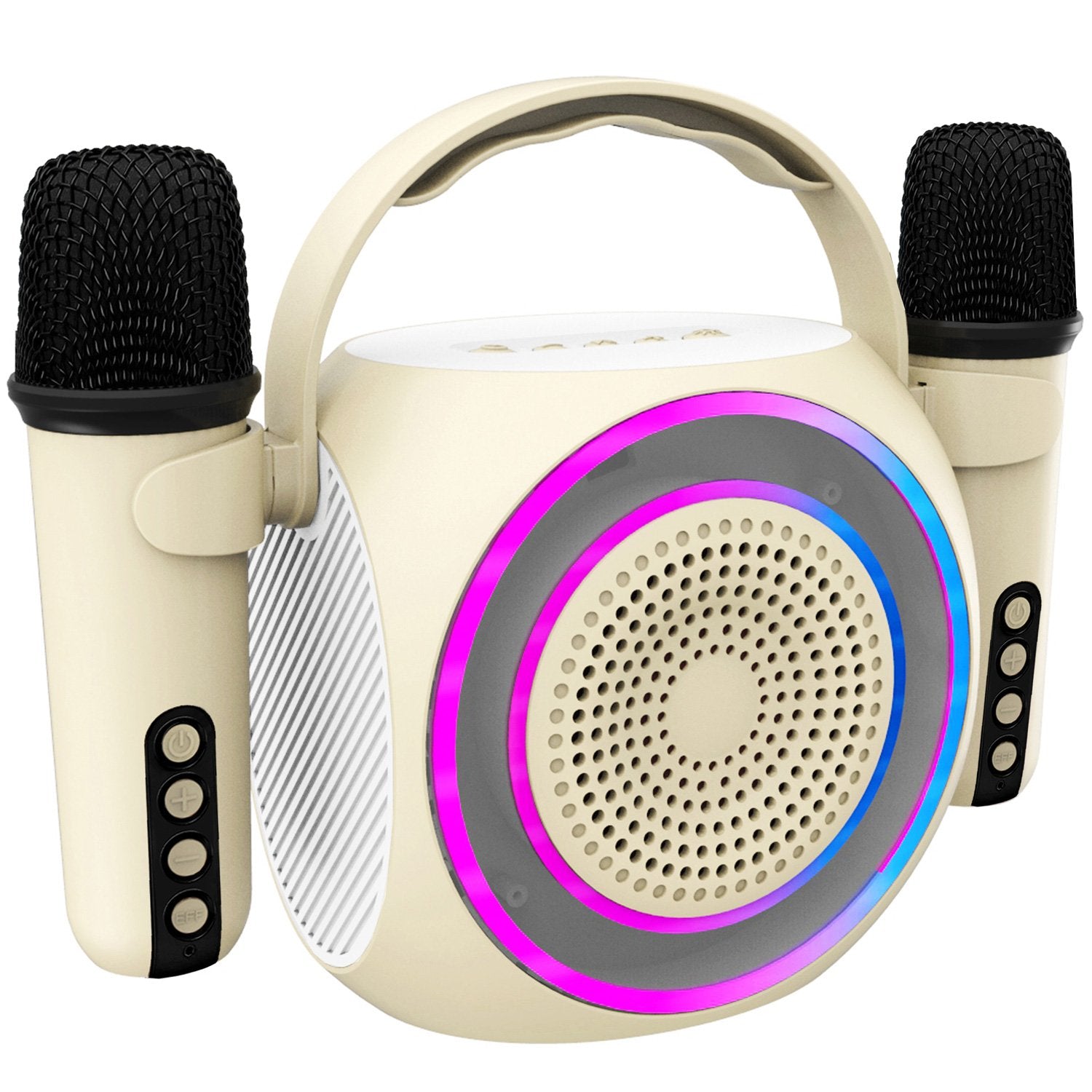 Partymic2 Wireless speaker RGB + 2 wireless. microphones