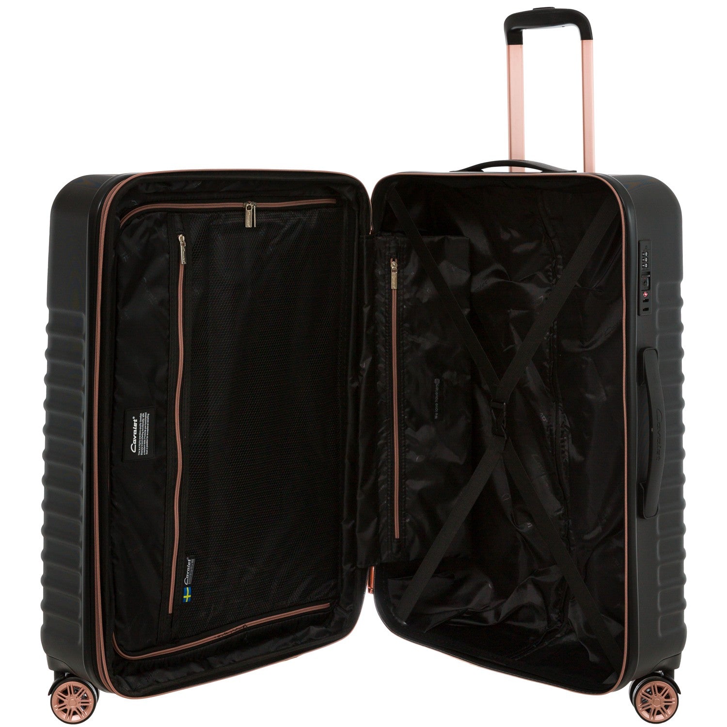 Pasadena Large Black/Rose Gold