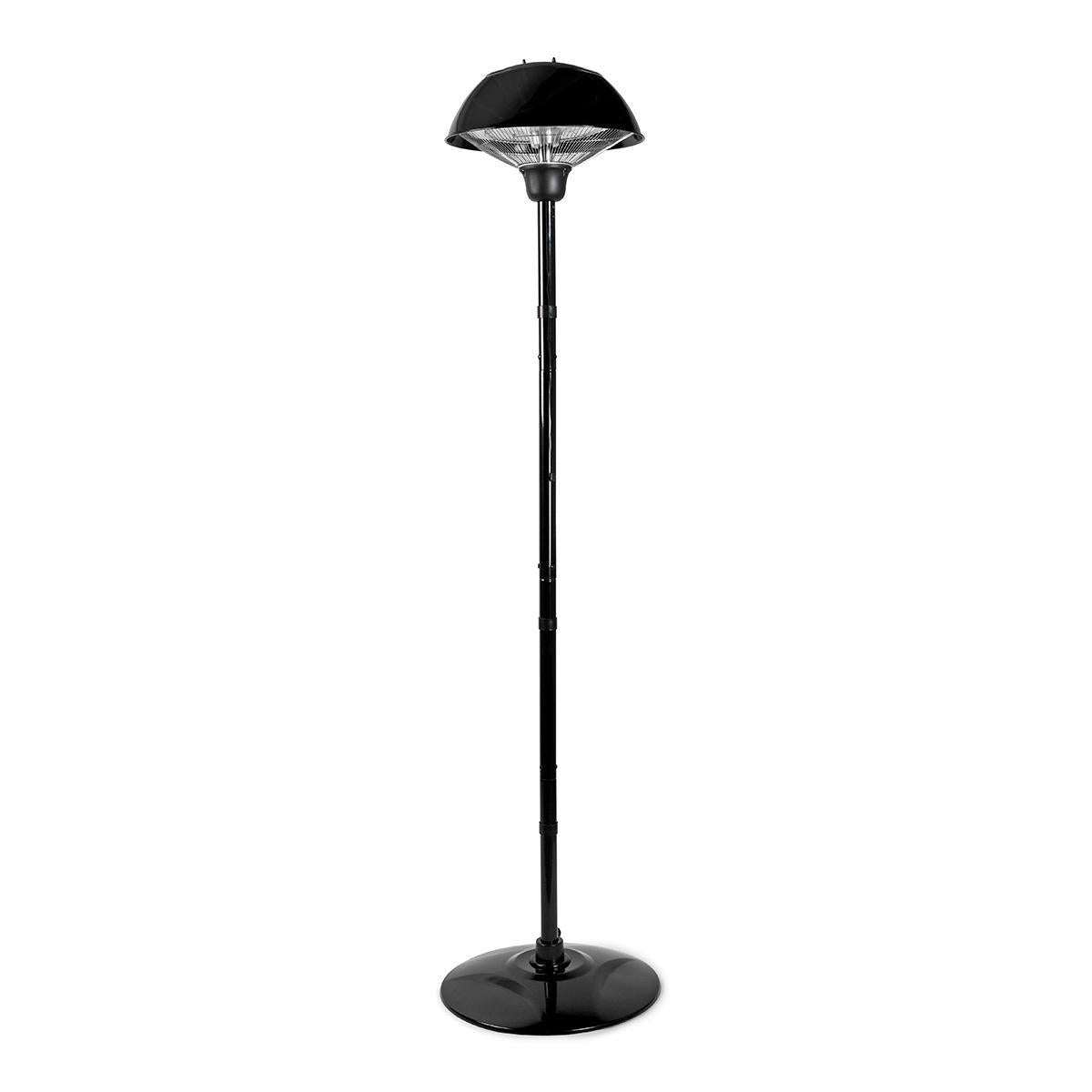 Patio Heater | 1500 W | 1 Heat Setting | Fall over protection | IP34 | Black