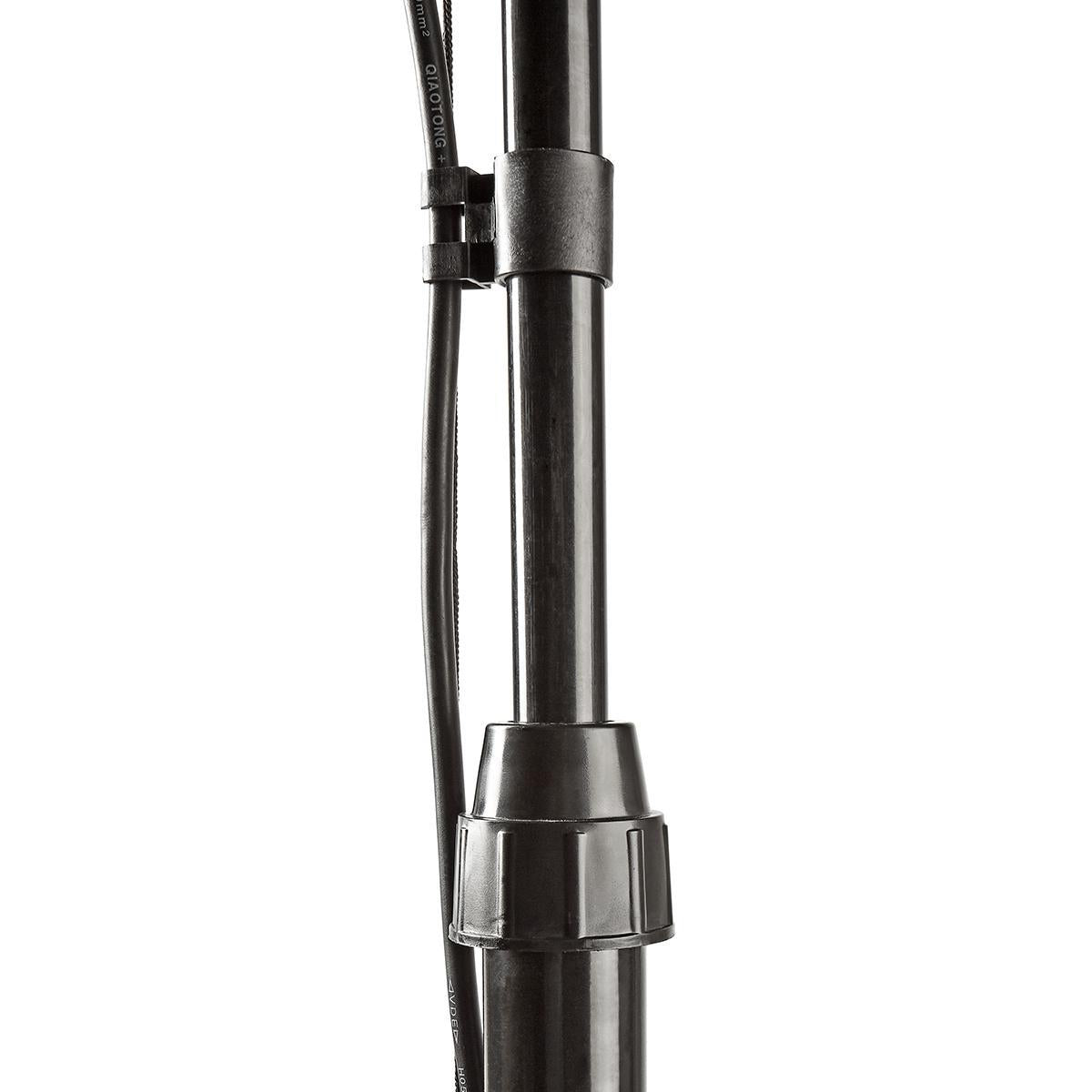 Patio Heater | 2000 W | 3 Heat settings | Protection against falling | IP34 | Black