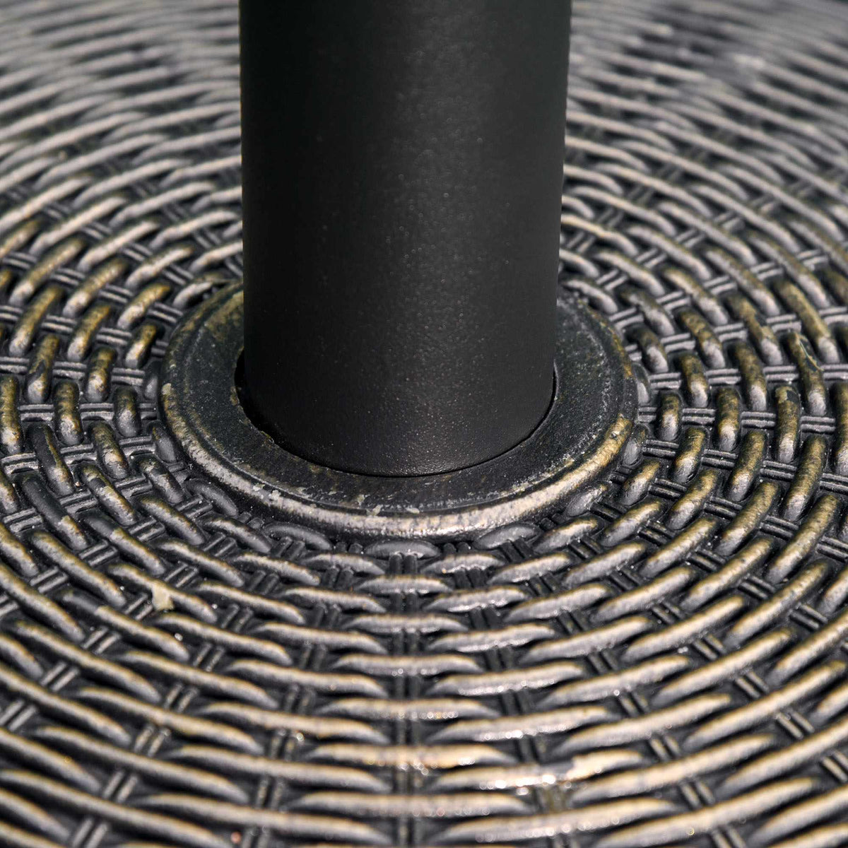 Patio Umbrella Stand, Bronze, Fits 35-48mm Poles