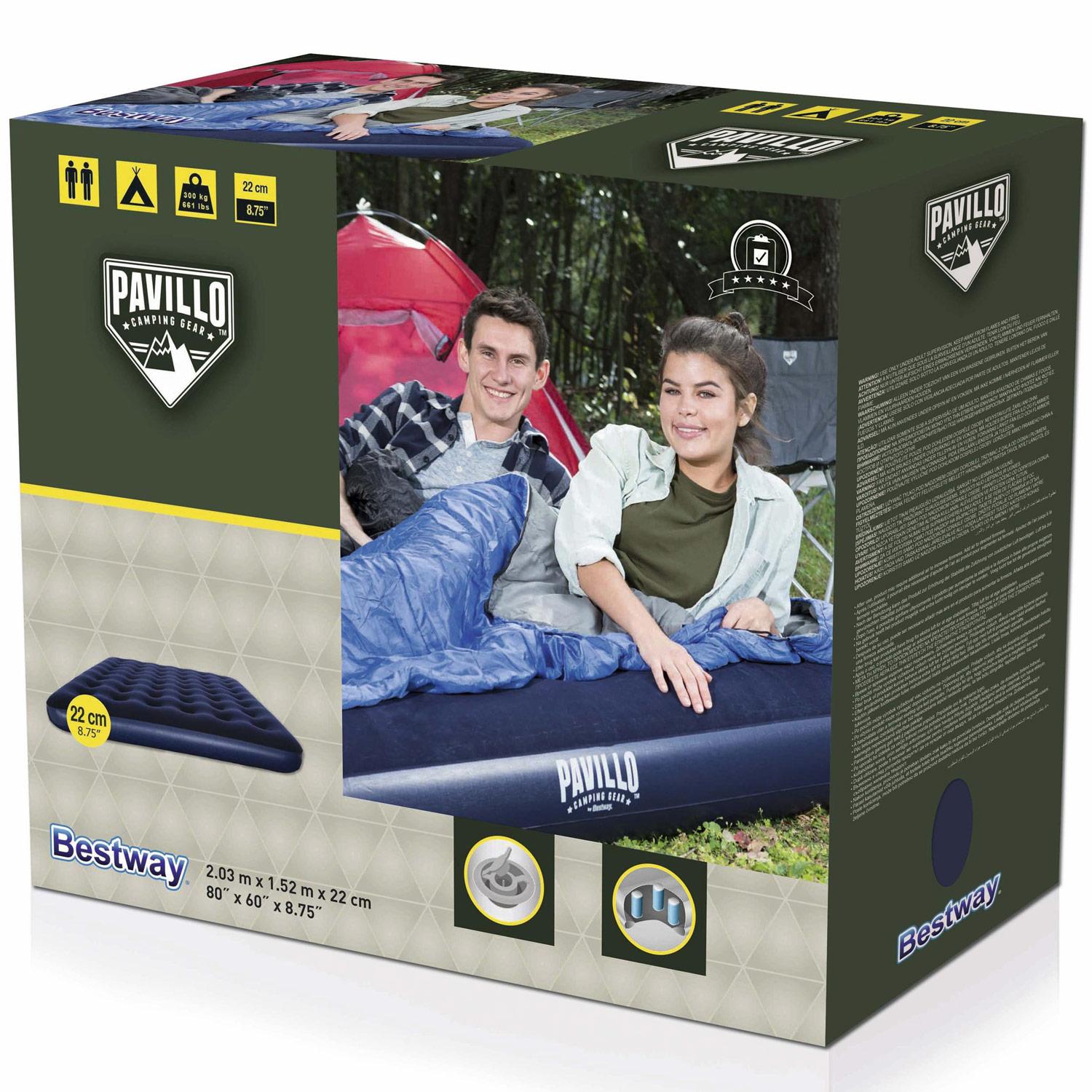 Pavillo Air mattress 2.03m x 1.52m x 22cm
