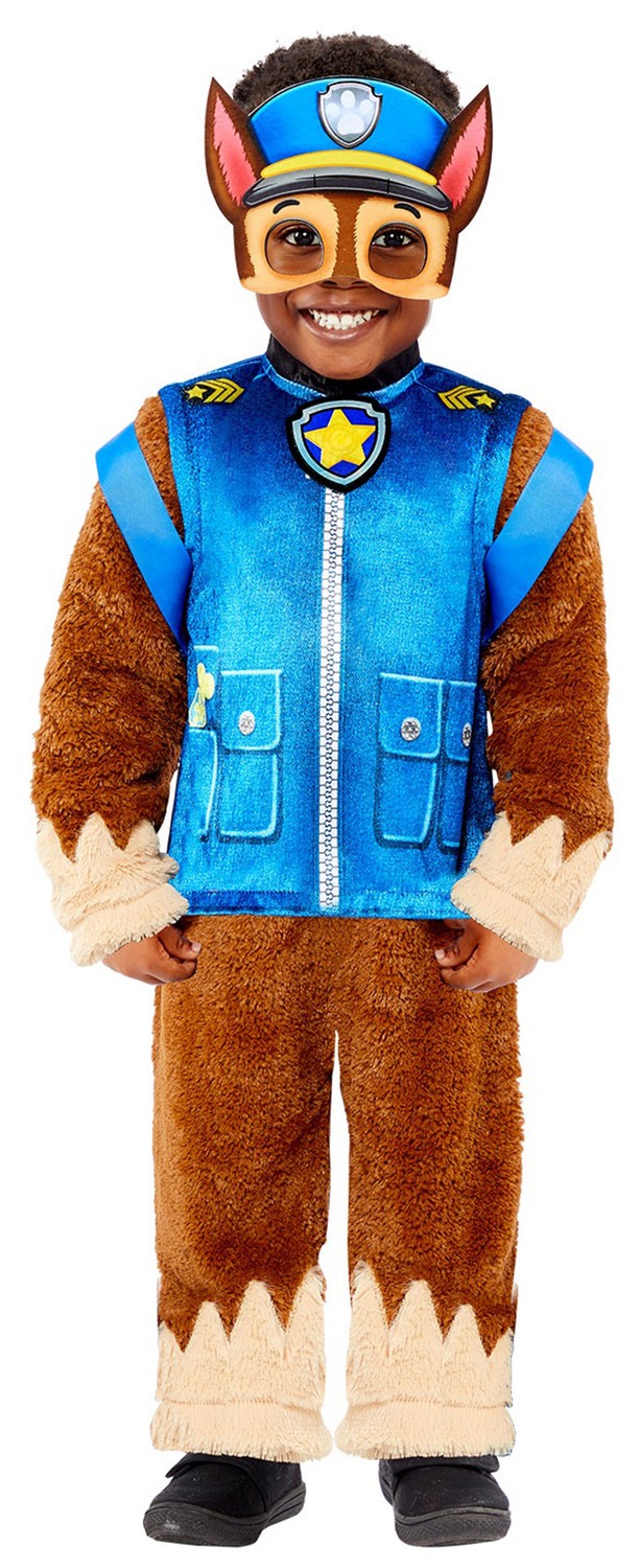 Paw Patrol Chase Deluxe Costume 104Cm