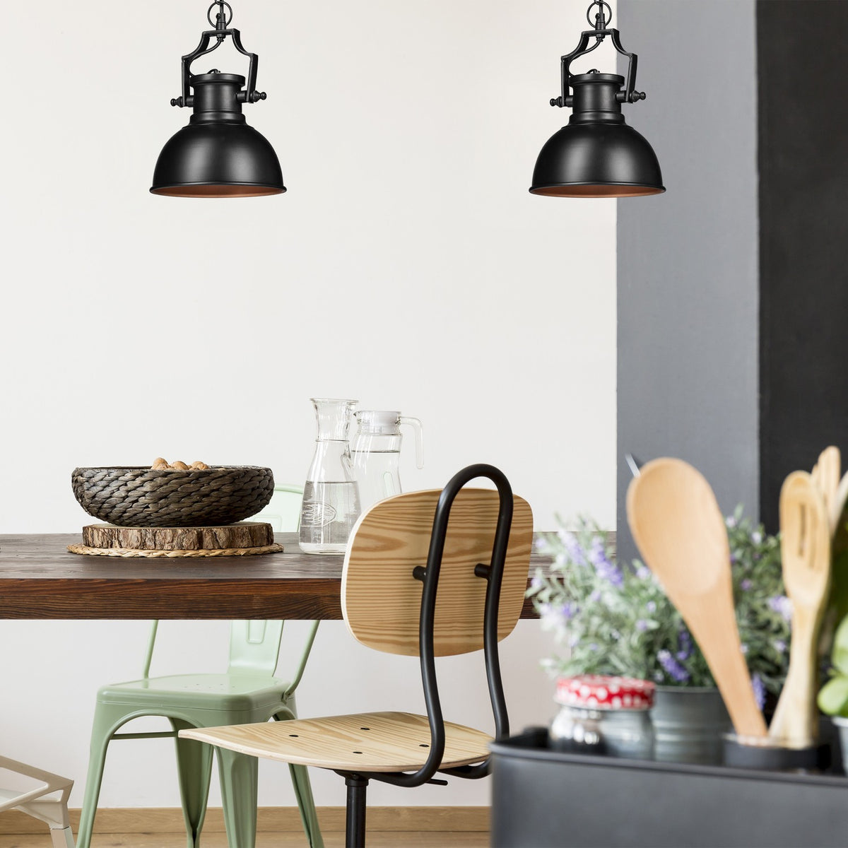 Pendant lamp industrial design