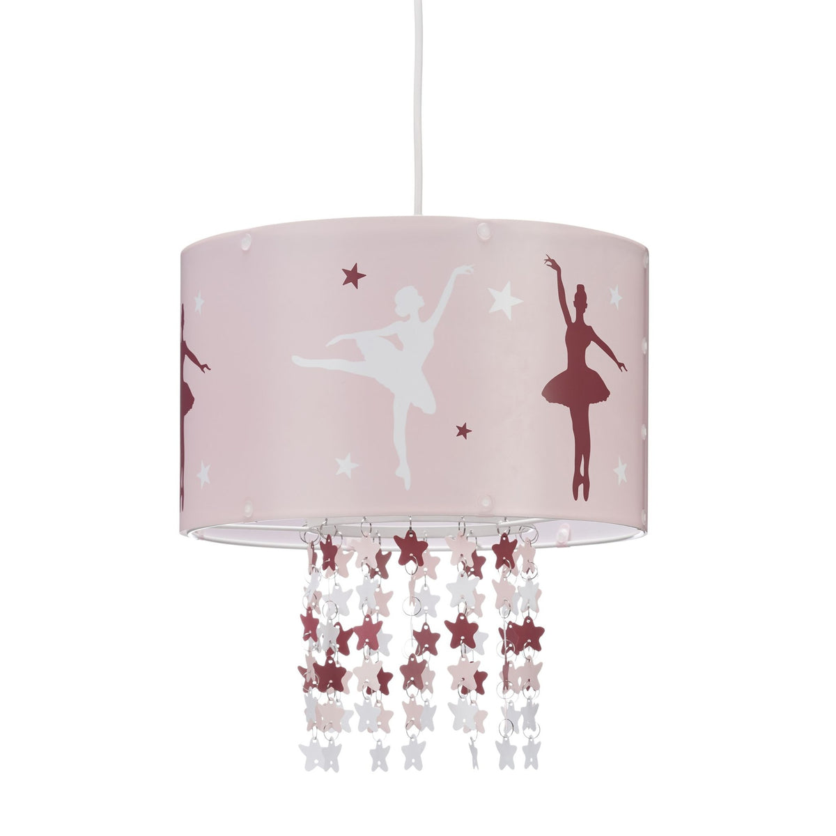 Pendant lamp in pink