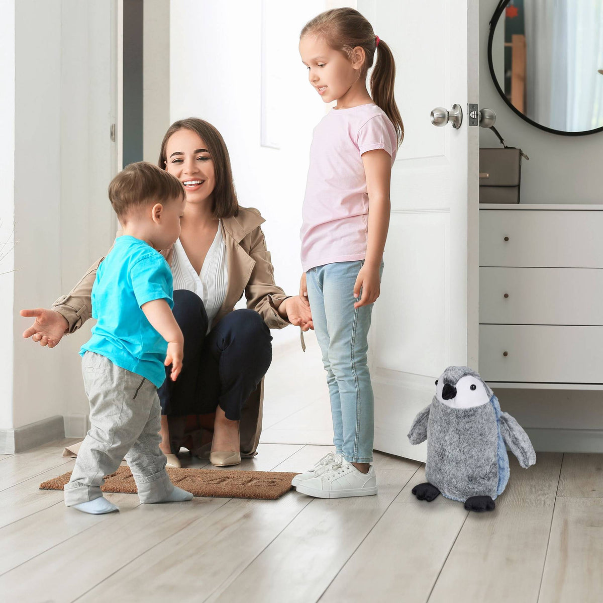 Penguin door stop