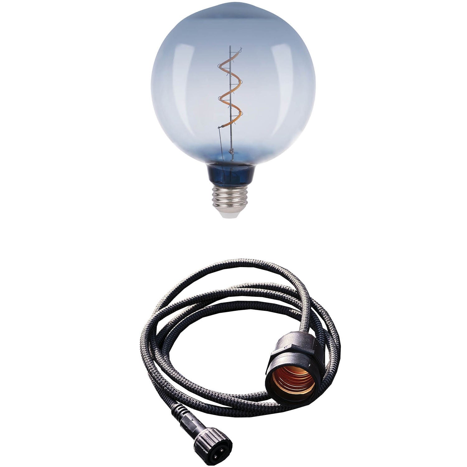 Penny Pendant lamp Gravity + DecoBulb XL Smoke