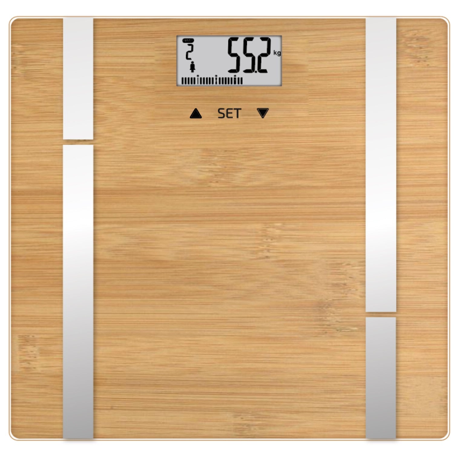 Personal scale Bamboo Fit BMI 10 user, 180 kg
