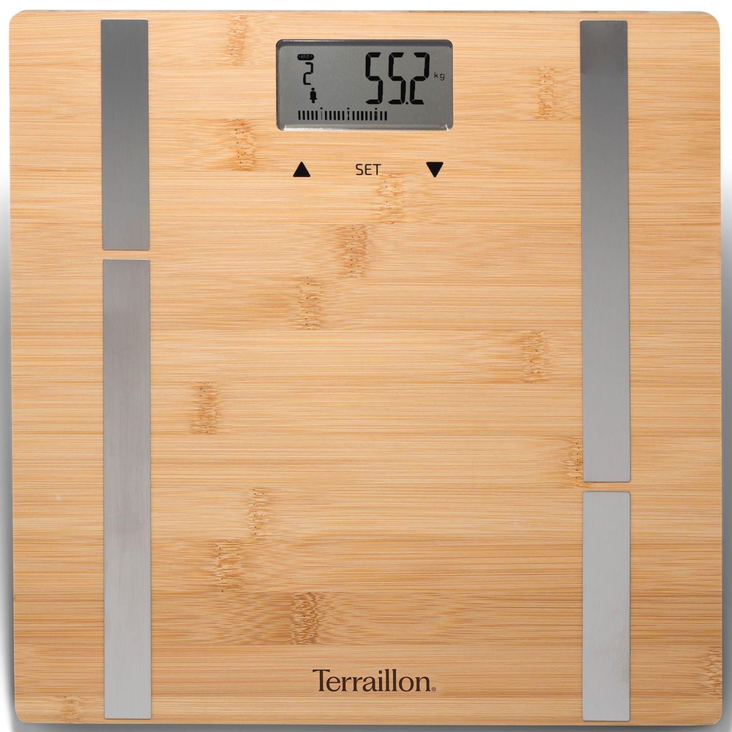 Personal scale Bamboo Fit BMI 10 user, 180 kg